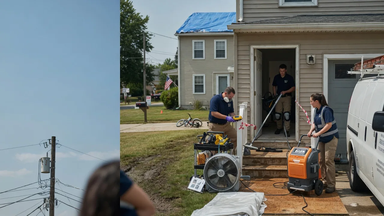 Water Damage Repair in Colome, SD near me